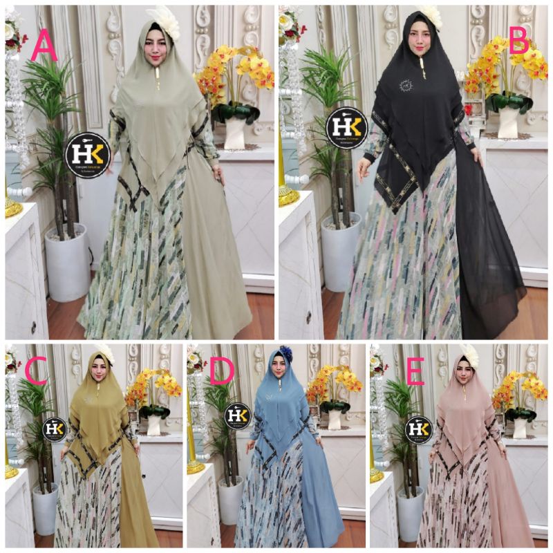 GAMIS SYARI PREMIUM / BENAZIR SYARI HK BY DERMAWAN / GAMIS SYARI MEWAH