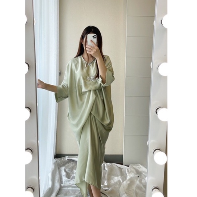 la fleur kaftan dress