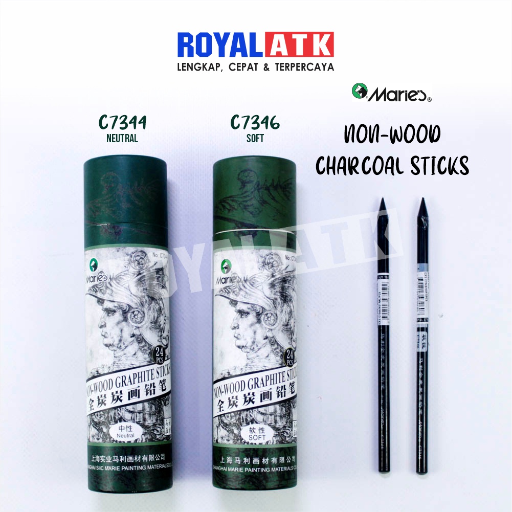 

Maries Non Wood Charcoal Sticks