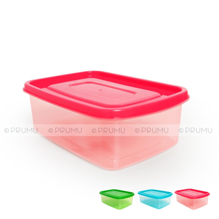 Toples Plasik - Food Container - Toples Makanan - Wadah Plastik - Wadah Makanan - Sealware Mito 1 liter