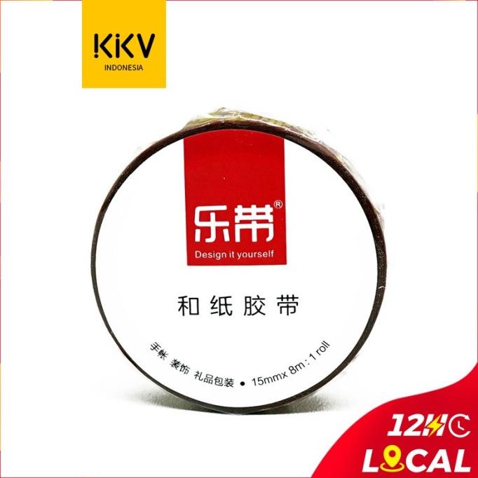 

KKV Ledai Washi Tape DIY Jurnal Diary 1.5mm x 8m Ancient Learning Law