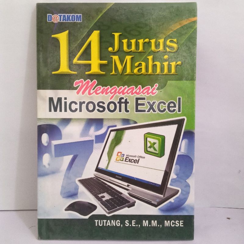 Jual Buku 14 Langkah Mahir Menguasai Microsoft Excel Tutang Se Shopee Indonesia 3433
