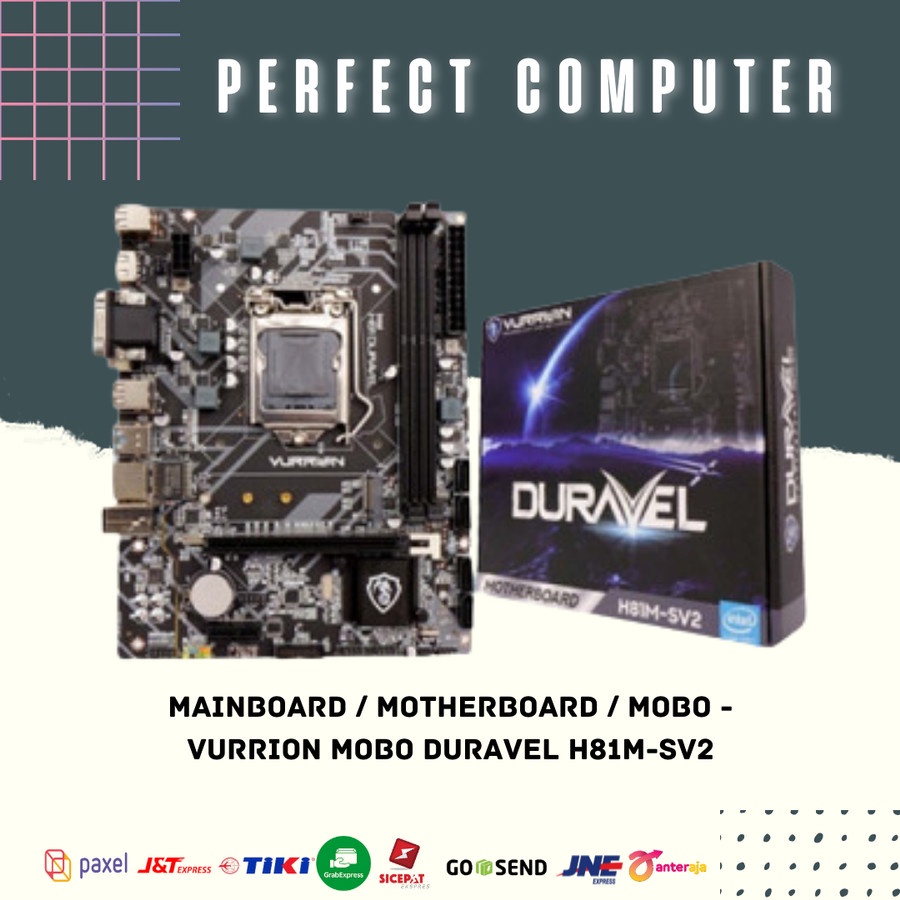 MAINBOARD / MOTHERBOARD / MOBO - VURRION MOBO DURAVEL H81M-SV2