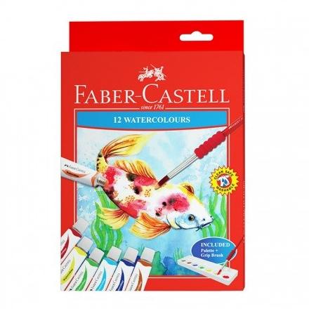 

[COD] Cat Air 1 Set Faber Castell 12 Warna Water Colour Color Colours Color MURAH Kode 118