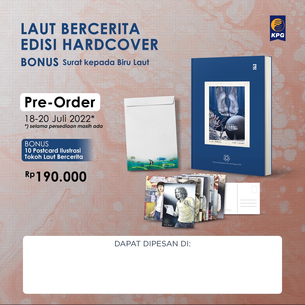 NOVEL LAUT BERCERITA (HARD COVER) - LEILA S. CHUDORI