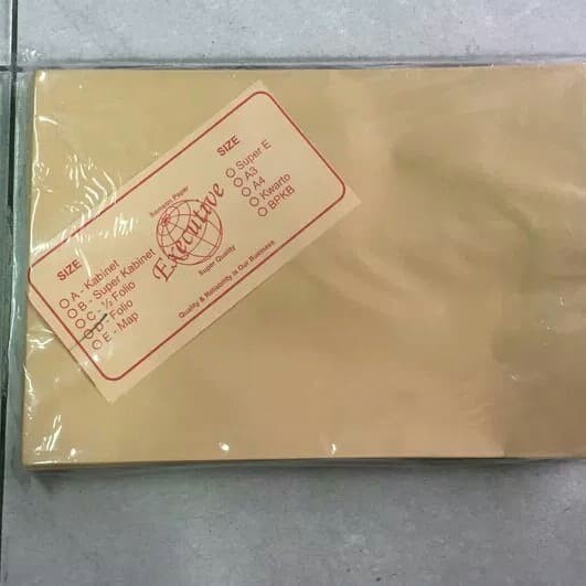 

Lucu Amplop Coklat Ukuran Folio Merk Executive Gilaa!!!