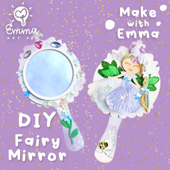 

Update Fairy Mirror By Emma Art Kit. Complete Craft Set For Kids. New! Limited
