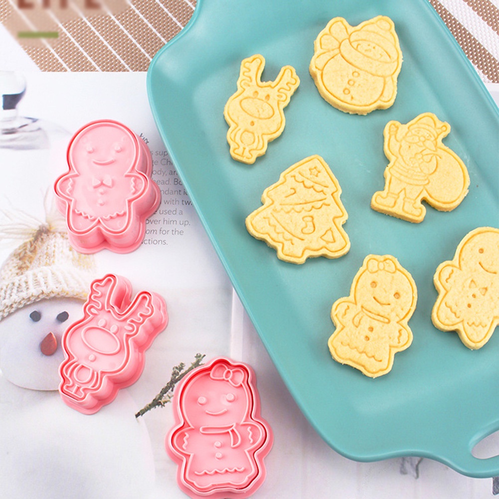 Cetakan Kue / Cookies / Fondant 3D Bahan Plastik