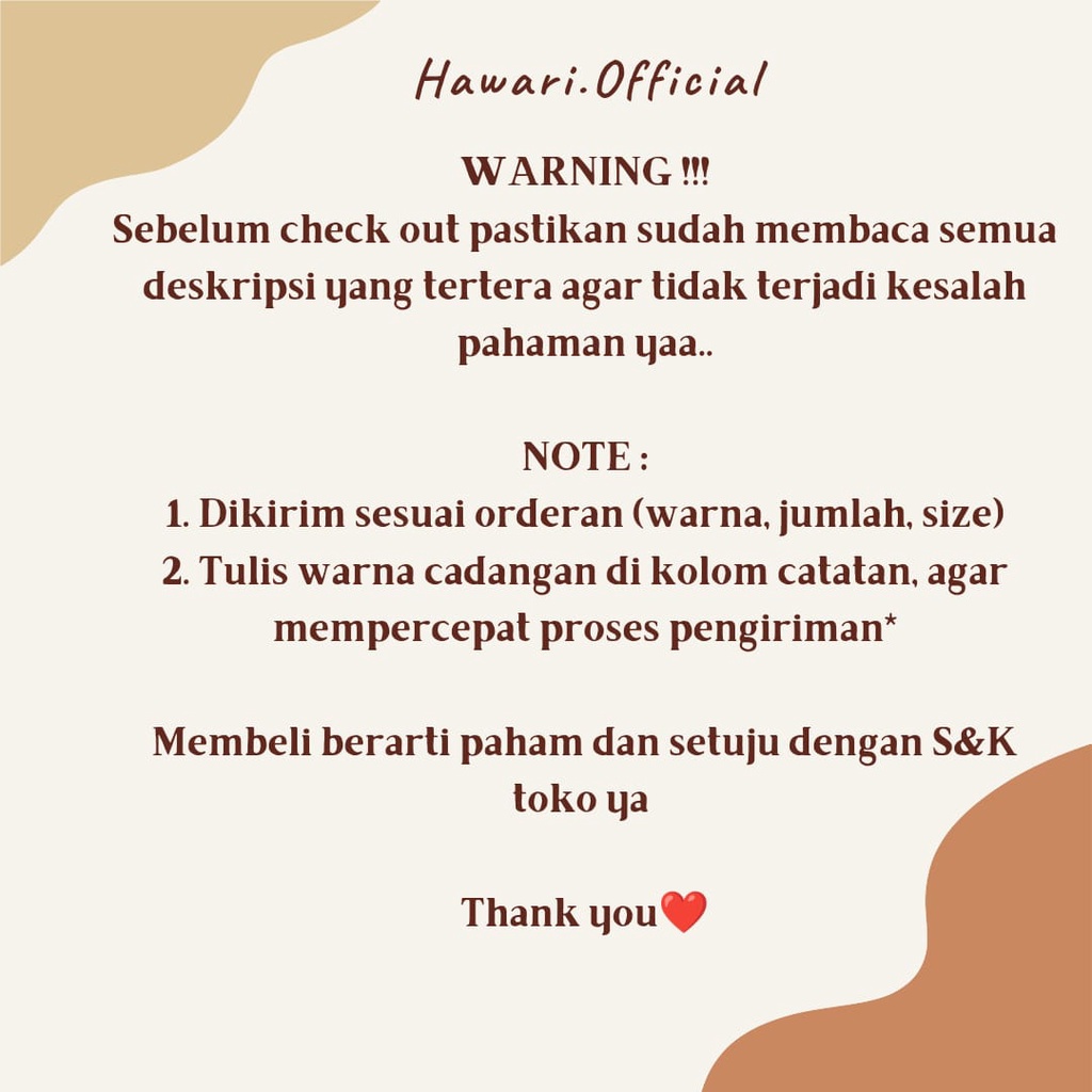 HAWARI Give Away Ulasan