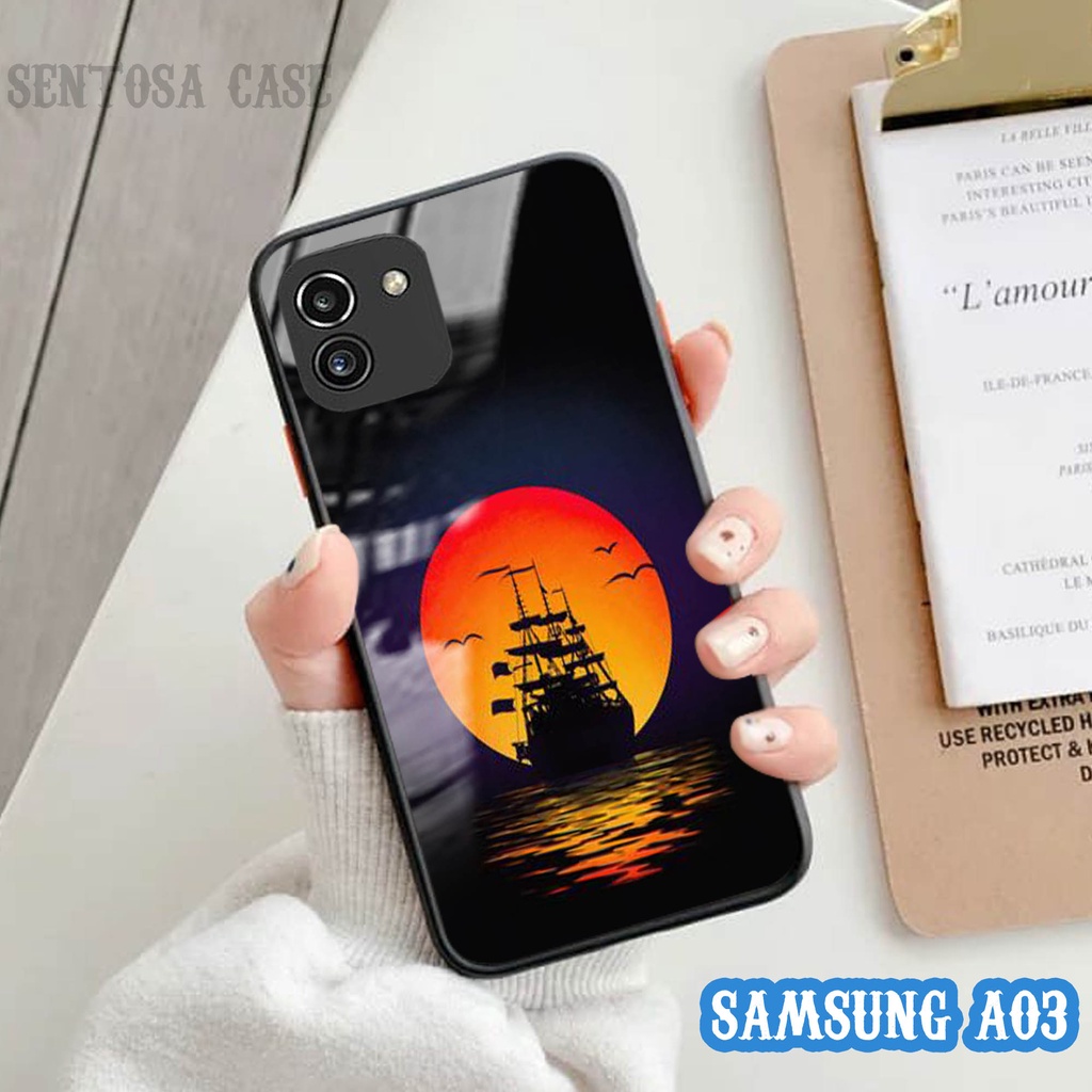 Softcase Kaca Samsung A03 - Case Handphone Samsung A03 [T72].