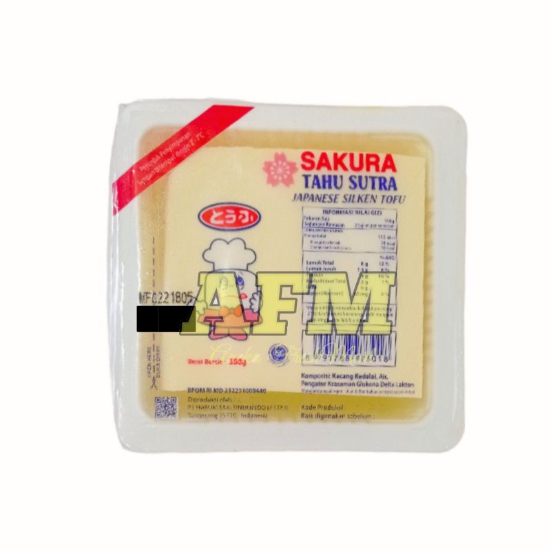 

SAKURA TAHU SUTRA 300GR SAKURA SILKEN TOFU SUTRA TOFU
