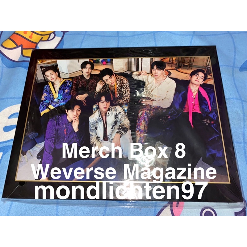 BTS Merch Box 8 Weverse Interview Magazine