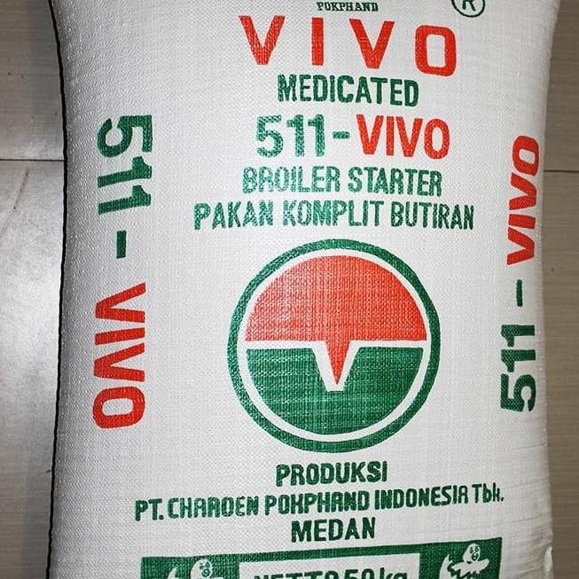 $$$$] Pakan Ternak Ayam Laga,Unggas Vivo 511 Repack 1 Kg