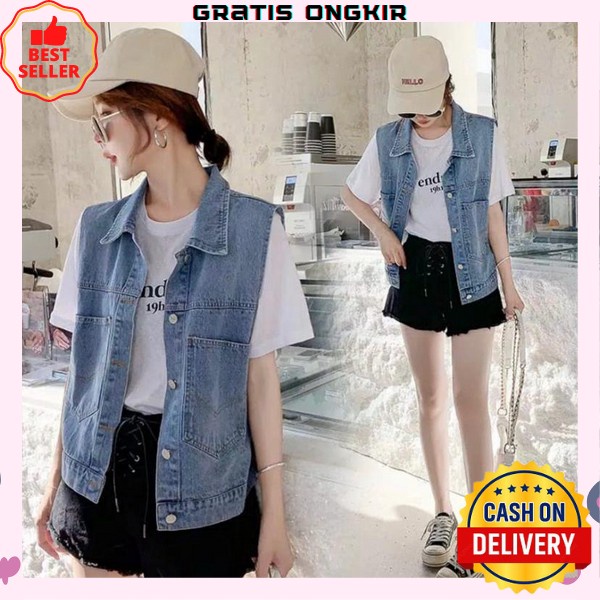 Jaket Jeans Wanita Crop Import Jins Wanita Jacket Jens Kekinian Cewek Terbaru Jket Jen Levis Termura