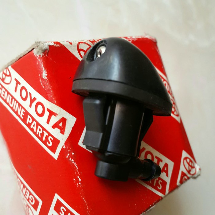 Nozel nozzle nosel washer air wiper. Toyota kijang belakang