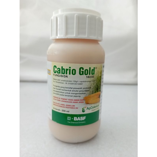 CABRIO GOLD 183se 250mlbhn aktif piraklositrobin 133g/l, epoksikonazol50g/l