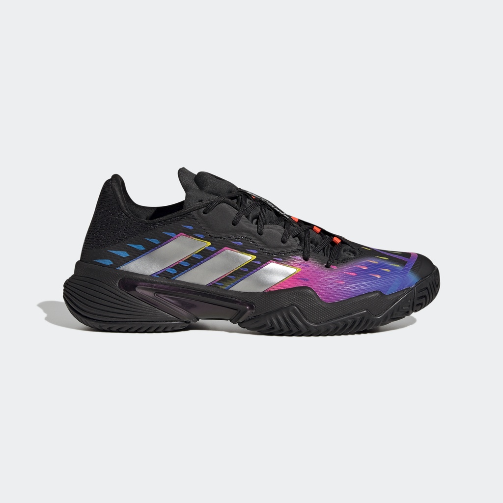 Sepatu Tenis Pria Adidas Barricade Tennis Hitam Multicolor