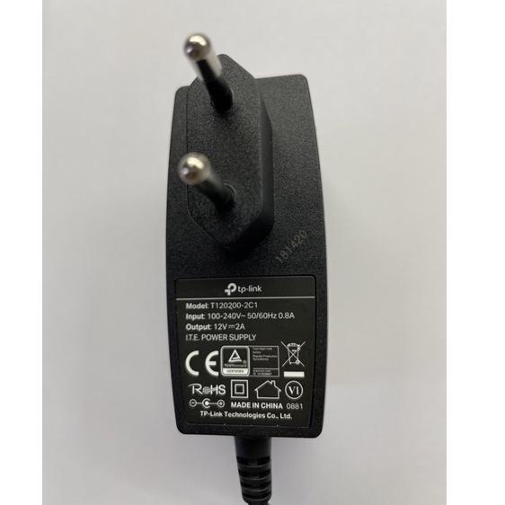 Ready Stok ADAPTOR TPLINK ORIGINAL 12V 1.5A  12V 2A tp-link MODEL: T120150-2C1 murah