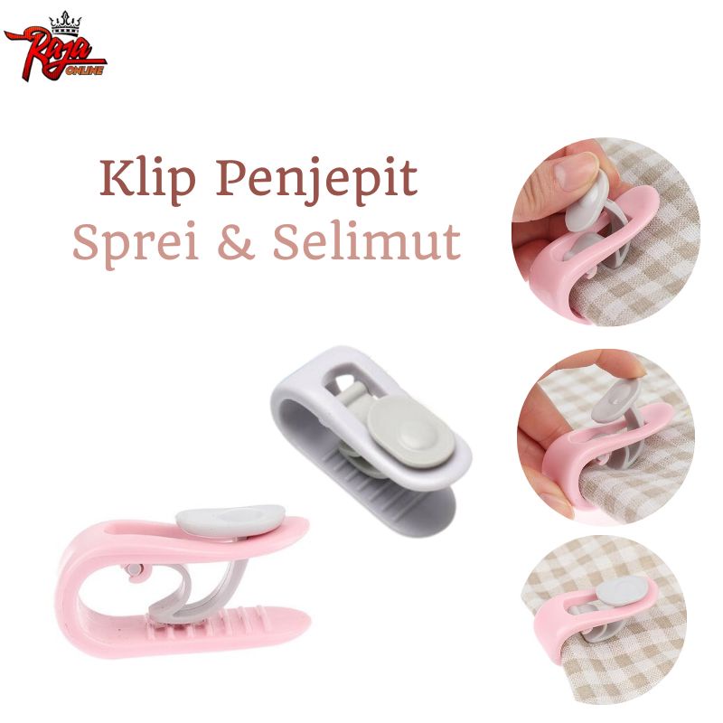 SPR1 - Klip Penjepit Sprei Anti Geser Holder Kasur Selimut Anti Licin