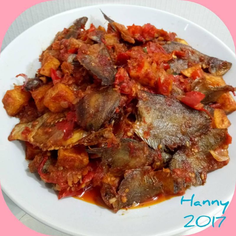 

balado ikan asin sepat mantul 200 gr