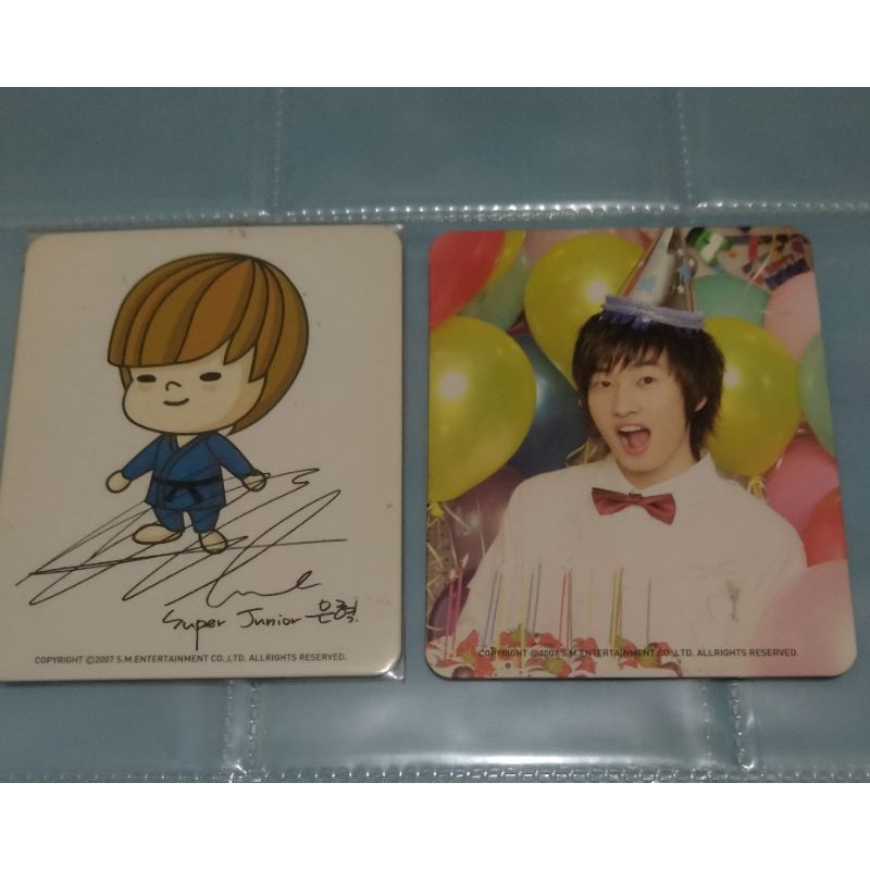 Eunhyuk Photocard Super Junior Album