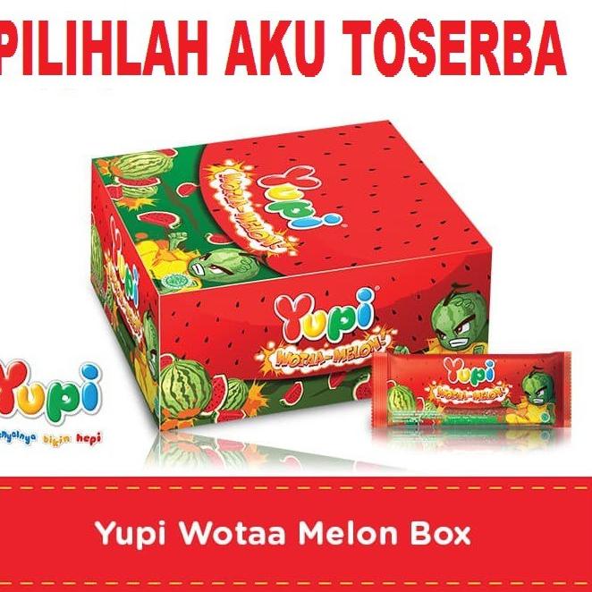 

TRXHh6H1--YUPI WOTAAA MELON BOX isi 24 PCS - ( HARGA PER BOX )