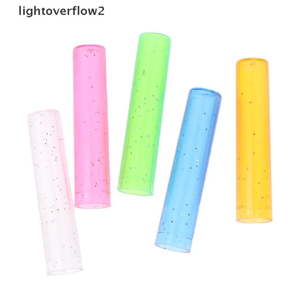 (lightoverflow2) 20pcs Tutup Pelindung Pensil Untuk Sekolah / Kantor