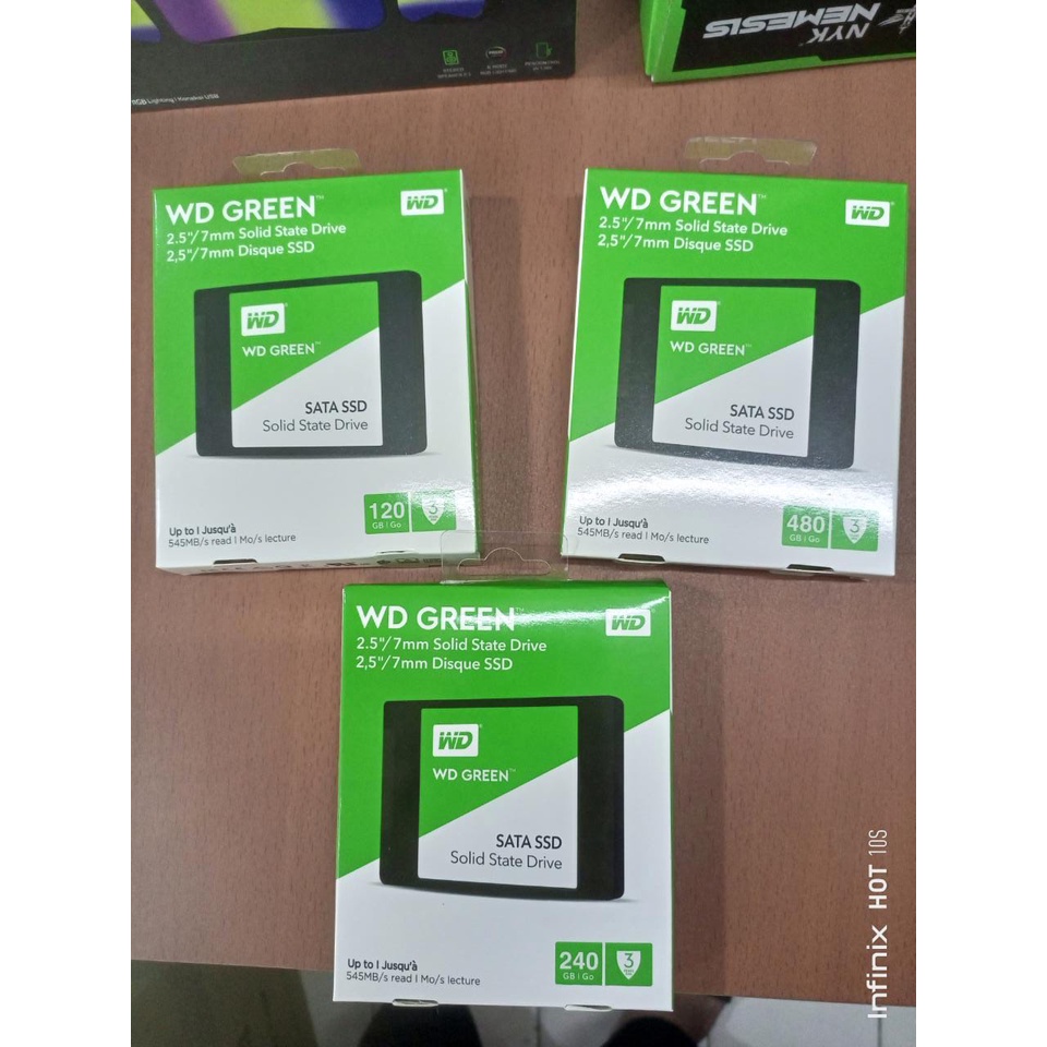 SSD Internal SATA WD Green 120 GB