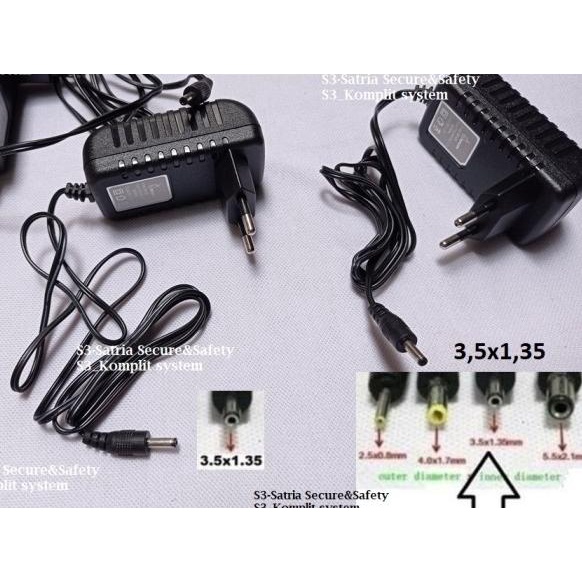 ADAPTOR CCTV FOSCAM / ADAPTOR 5V 2A JACK 3,5MM