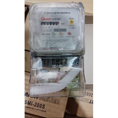 Meteran listrik pembanding utk kos2an. Kwh meter pencatat pemakaian listrik. Smart Kondisi baru.