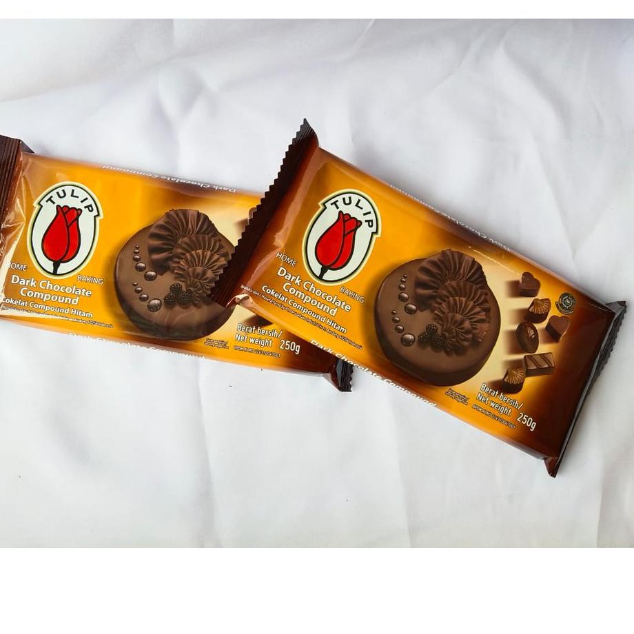 

HARGA GROSIR TULIP DARK CHOCOLATE COMPOUND 250GR murah