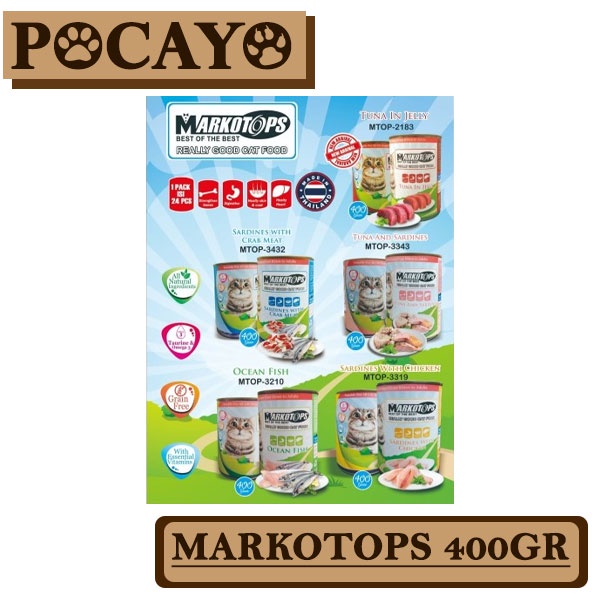 MARKOTOPS 400Gr All Varian ORIGINAL SERIES