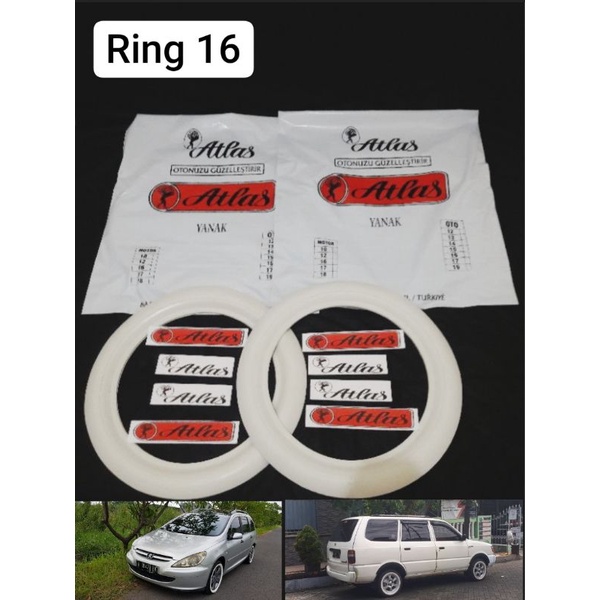 Lis ban Whitewall ATLAS ORIGINAL IMPORT Ring 16 R16 (Mobil)