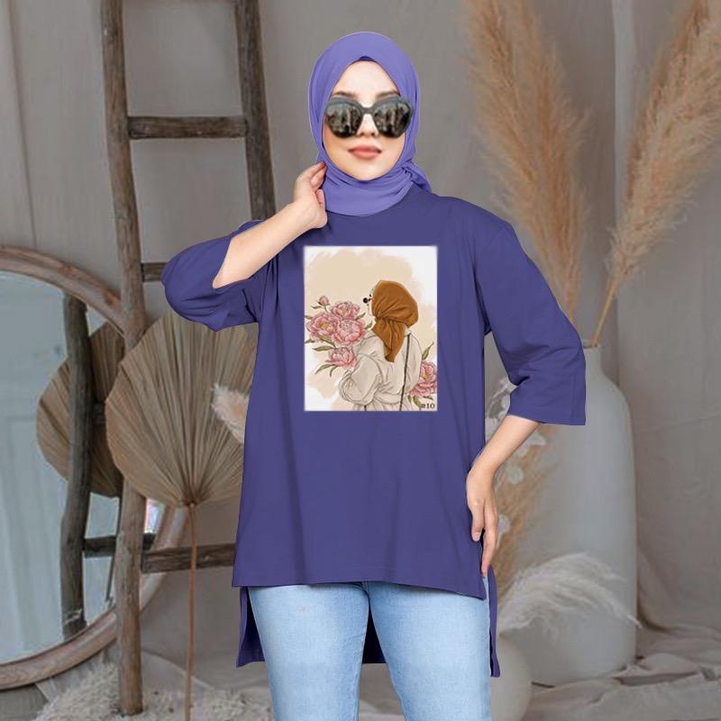 FC - TUNIK BASIC OVERSIZE WANITA HIJAB'S VARIASI 040 DTF