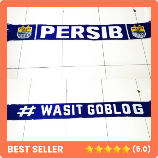 BEST SELLER Scraft Persib syal Persib viking murah tebal 150X17cm