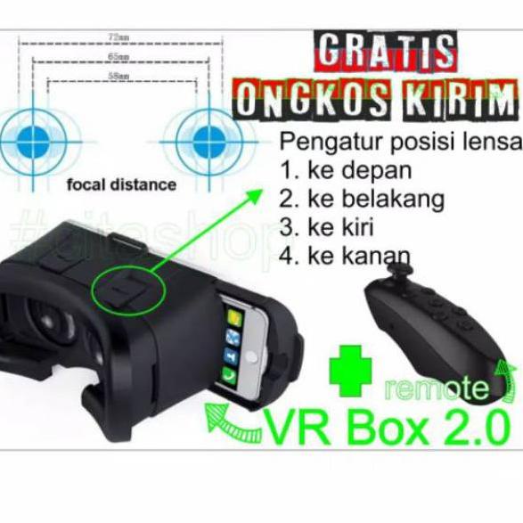 New Trend--COD Vr Box remot vr gear Bluetooth GamePad ( Virtual Reality Glasses ) android & ios