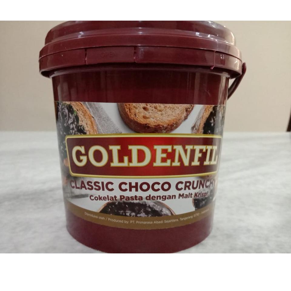 

Harga Khusus--Goldenfil Classic Choco Crunchy 1 KG