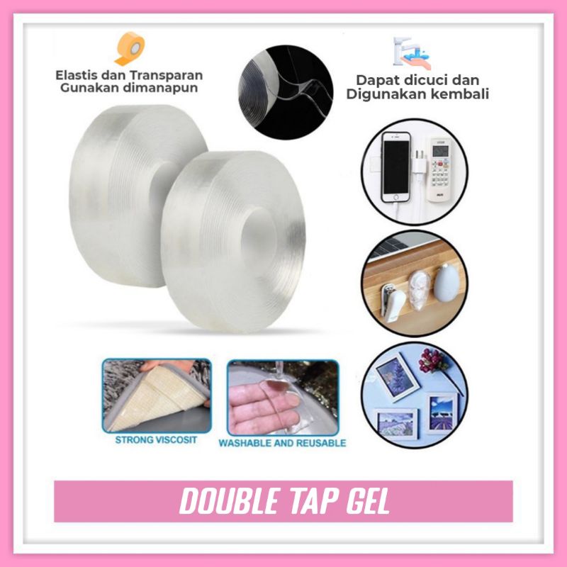 

Nano Tape Double Tape Isolasi 2 Sisi Kuat Dicuci tanpa bekasTermurahTermurah