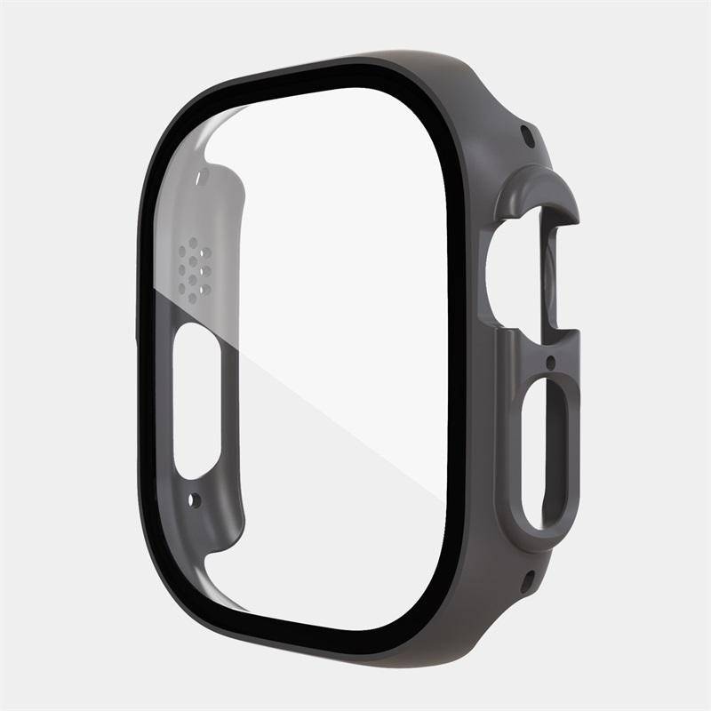 Set case + strap + Bumper + Pelindung Layar Tempered Glass 49mm Untuk Apple Watch Ultra 49mm