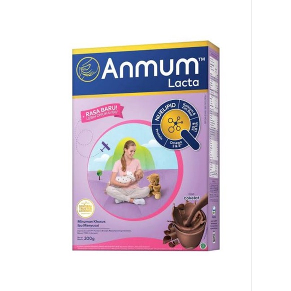 Anmum Lacta cokellat 200gr
