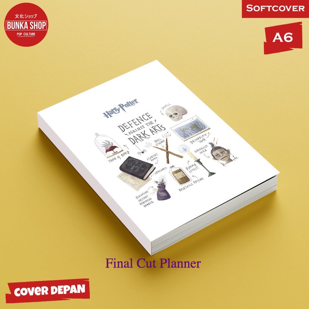 

Pocket Note Harry Potters Doodle Dark Arts Softcover A 6 Buku Tulis Catatan Notes Agenda Planner Jurnal