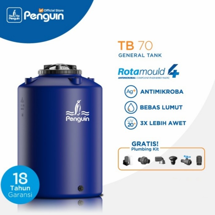 Toren Air Tangki Air Penguin Toren Air Penguin 650Liter Tb70