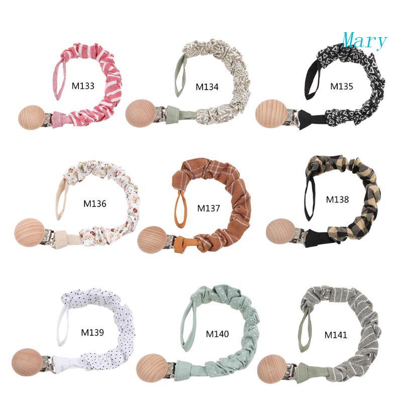 Mary Klip Rantai Holder Dot Empeng / Teether Bayi Bahan Ramah Lingkungan