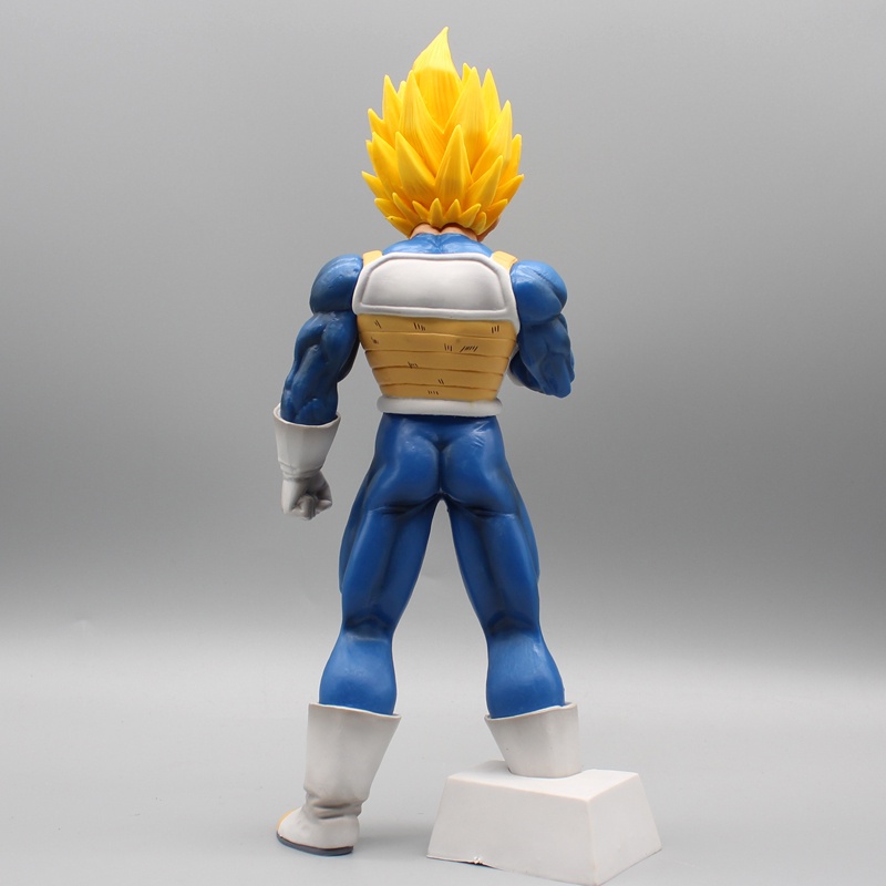 Mainan Action Figure Model Anime Dragon Ball Vegeta Super Saiyan Vegeta Bahan PVC Ukuran 30CM Untuk Koleksi