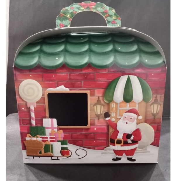 

Gable Box/ Tas Hampers Natal/ Tas Hampers Santa