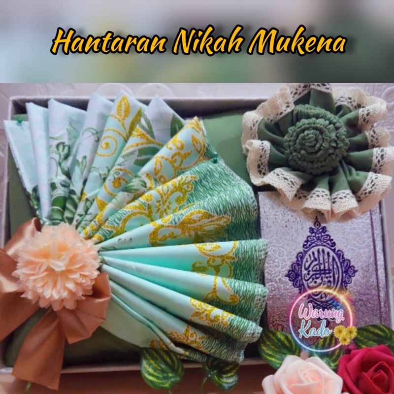 MAHAR SESERAHAN HANTARAN NIKAH MUKENA PAKET HEMAT