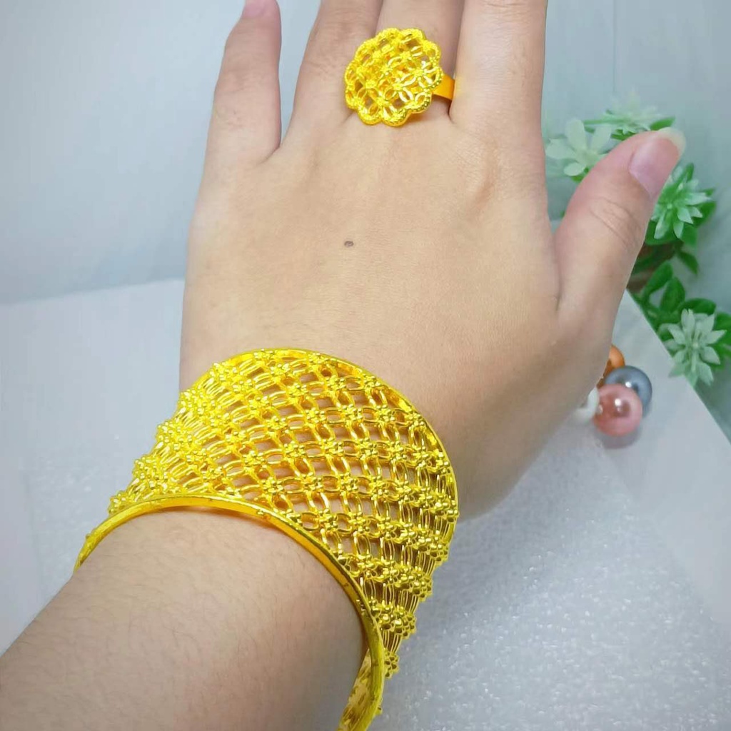 Gelang Bangkok xuping perhiasan lapis Emas 24k Dubai Fashion Dubai