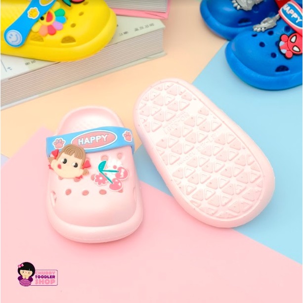 littlekiddoss Sendal Bapao Anak Laki-Laki Import Sandal Eva Anak Perempuan 1 Tahun - 6 Tahun SH2140N