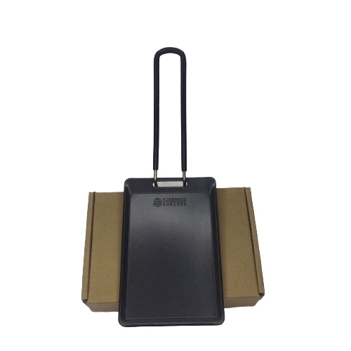 Mini Pan Plate Grill Camping Outdoor Folding Bushcraft BBQ