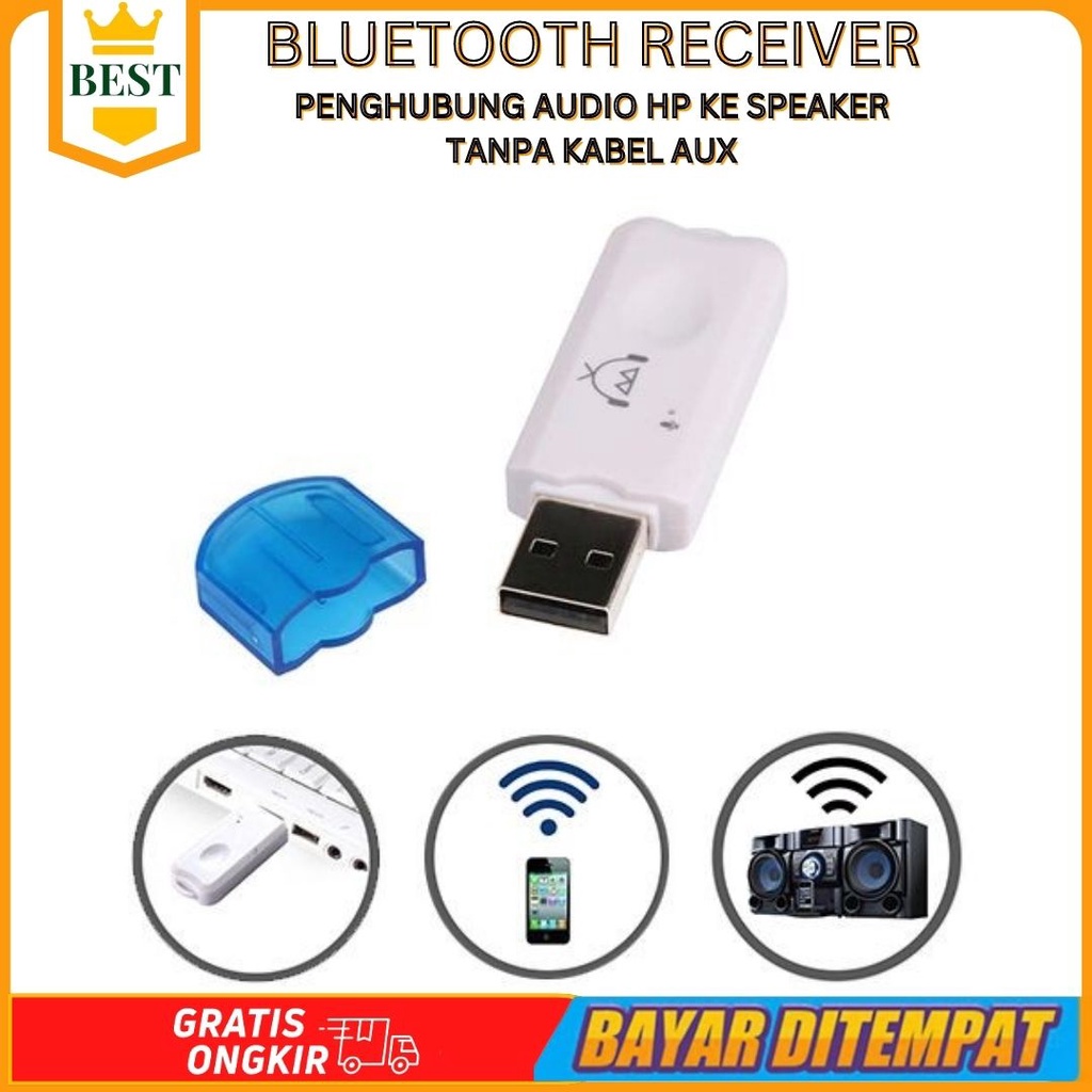 Bluetooth Receiver tanpa kabel aux